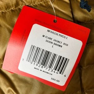 north face m flare jacket rto